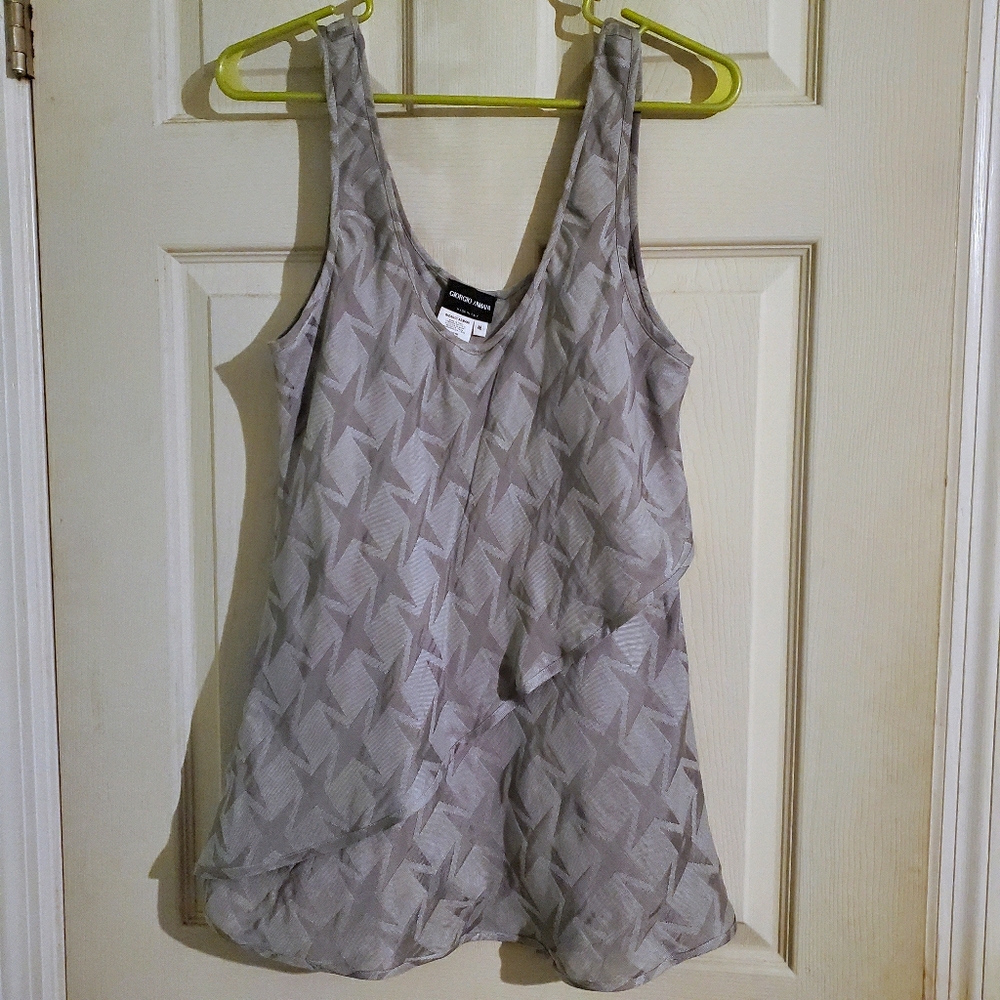 Giorgio Armani layered tank